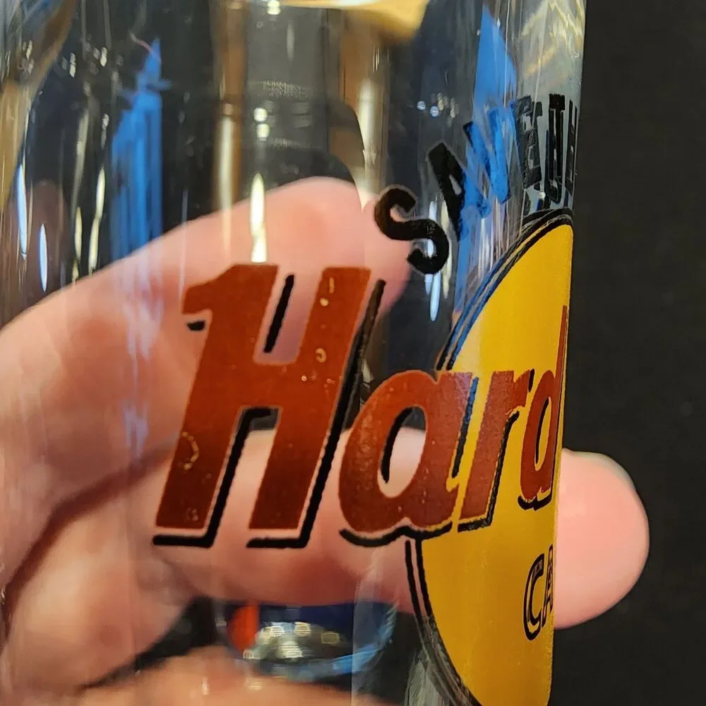 Vintage Maui Hawaii Shot Glass Lot - Hard Rock Cafe & Planet Hollywood Shooters
